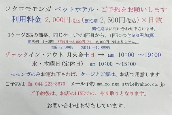 フクロモモンガ◇ショップ / モモンガ スタイル (フクモモ専門店